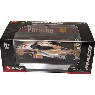 BburagoRace Porsche 963 Nr.12 in decorative box 1:43