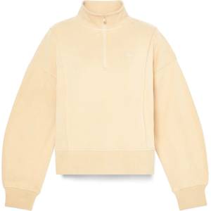 Timberland Дамски пуловер Timberland Women's Lush 1/4-Zip Sweatshirt Jumper - Safari (117-3170-0313)