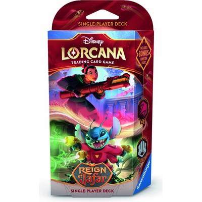 Disney Lorcana TCG Reign of Jafar: Ruby & Steel Starter Deck