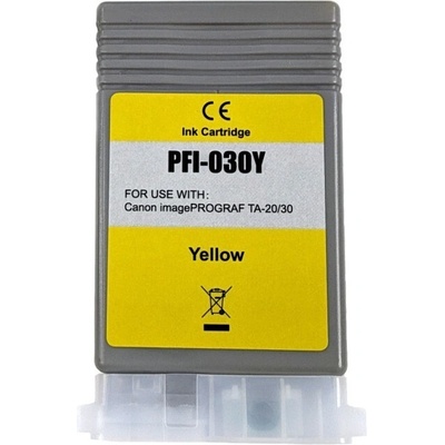 Compatible Canon PFI-030Y 3492C001 жълт (yellow) съвместими касети (3492C001)