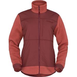 Norrøna Дамски поларен пуловер Norrøna Women's Tamok Warm3 Jacket Fleece jacket - Cowhide / Port - размер XS (105-7744-0111)