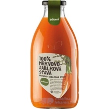 Zdravo Bio 100% mrkva a jablko 0,75 l