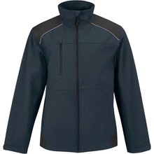 B&C | Shield Softshell Pro Pracovná softshellová bunda modrá navy