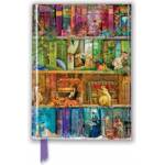 Flame Tree Publishing Aimee Stewart: A Stitch in Time Bookshelf (Foiled Pocket Journal) | Flame Tree Studio