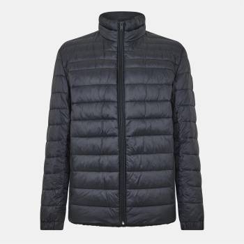 Boss Яке Boss Men's Oden Orange Lightweight Short Puffer Jacket - Black 001