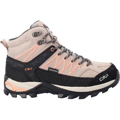 CMP Дамски туристически обувки CMP Women's Rigel Mid Trekking Shoes Waterproof Walking boots - Sabbia / Salmone - размер 40 (EU) (119-0782-0915)