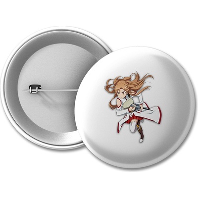 Sword Art Online placka Asuna fight style 50 mm