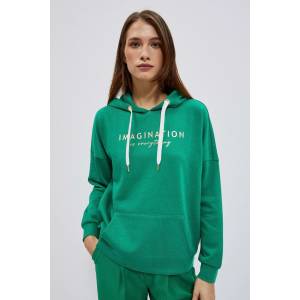 Moodo Зелена дамска качулка Moodo Moodo | Zelen | ЖЕНИ | XS - zoot - 44,06 лв