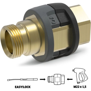 Image 1 of Kärcher Адаптер 3 (EASY! Lock - M22x1.5) (4.111-031.0)