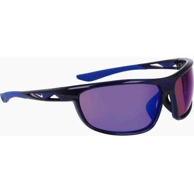 Nike Слънчеви очила Nike Windtrack Run E midnight navy/ road tint/ blue mirror