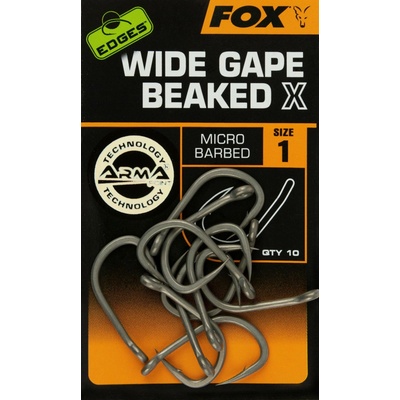 Fox Edges Wide Gape Beaked X Hooks vel.4 10 ks
