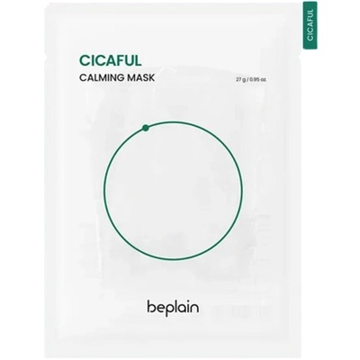 Beplain Cicaful Calming Mask - Регенираща и Успокояваща Маска за Лице с Екстракт от Центела 1бр/27г