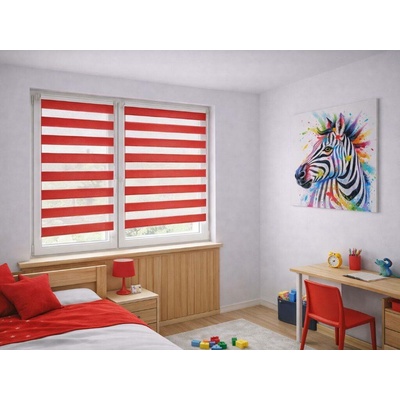 Zebra-shop Den a noc Mini Standard červená BH 34 150 x 101 cm Hnědá
