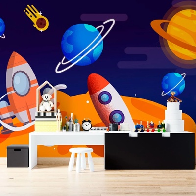 Art Gift Decor Фототапет Ракети в космоса 2