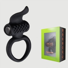 Adrien lastic - lingus black vibrator ring