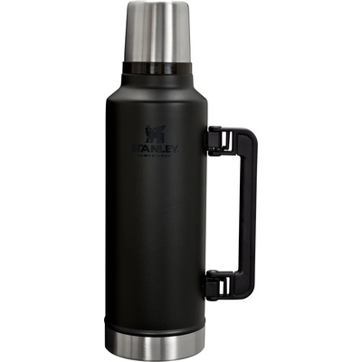 STANLEY 1913 Classic Legendary Thermos Bottle 1.9L - Thermos Keeps Hot or Cold for 45 Hours - Stainless Steel Thermos Flask - BPA Free - Dishwasher Safe - Black 2.0 - 100000116022