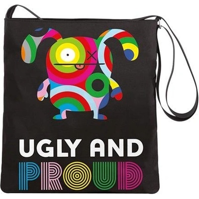 Nici Nákupní taška , Ugly Dolls, černá, "Ugly and proud"