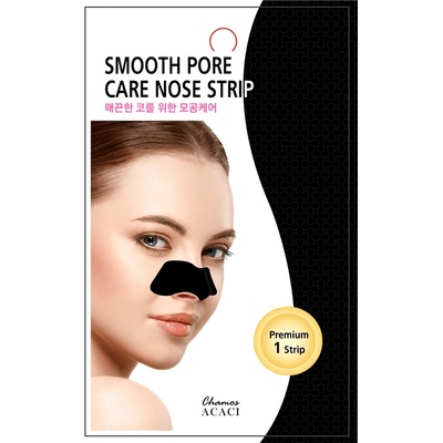 Chamos Cosmetics Почистваща лепенка за черни точки на носа с бамбуков въглен Chamos Acaci (CHAC362503)