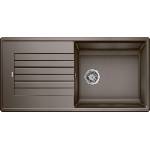 BLANCO Zia XL 6 - Мивка от Silgranit, 100x50 см, с регулиране на оттока, цвят „кафе 517567 (517567) Мивка за вграждане