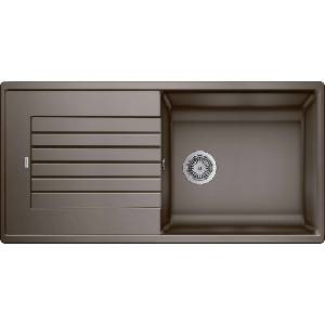 BLANCO Zia XL 6 - Мивка от Silgranit, 100x50 см, с регулиране на оттока, цвят „кафе 517567 (517567) Мивка за вграждане