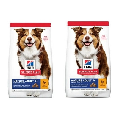 Hill's Science Plan Canine Mature Adult Chicken 2 x 14 kg