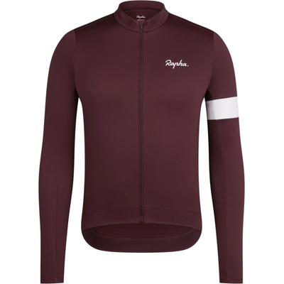 Rapha Men's Core Thermal Long Sleeve Fudge/White Alyssum