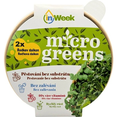 Ředkev Daikon microgreens semínka + dárek k nákupu