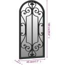 Image 1 of vidaXL Огледало, черно, 100x45 см, желязо, за употреба на закрито (3093544)