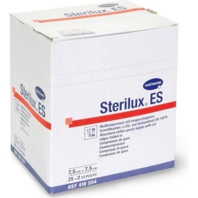 STERILUX ES sterilný kompres 5 x 5 cm 50 ks