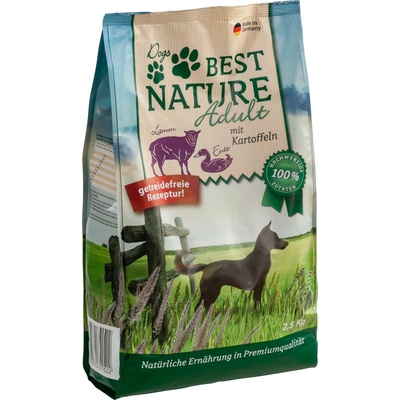 Best Nature Dogs kachní & jehněčí 2,5 kg