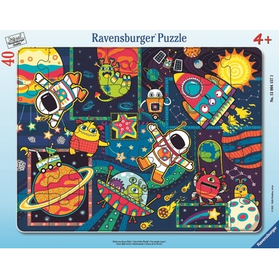 RAVENSBURGER Nevyzpytatelný vesmír 40 dílků