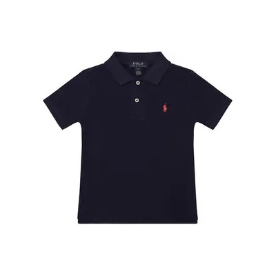 Ralph Lauren Тениска с яка и копчета 322603252 Тъмносин Regular Fit (322603252)