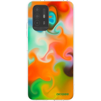 Pouzdro Picasee silikonové OPPO A94 5G Juice čiré
