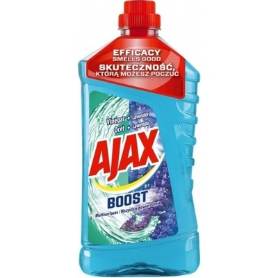 Ajax Boost Vinegar a Lavender čistič povrchov pre domácnosť 12 x 1 l