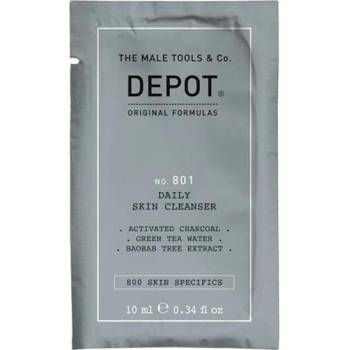 Depot 800 Skin Specifics No. 801 активен въглен детоксикиращ почистващ гел за лице 10 ml