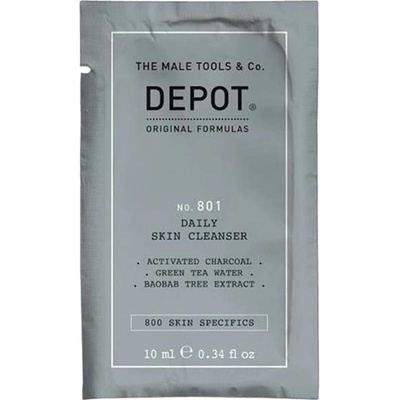 Depot 800 Skin Specifics No. 801 активен въглен детоксикиращ почистващ гел за лице 10 ml