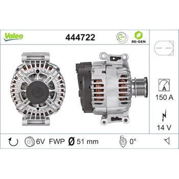 generátor VALEO 444722