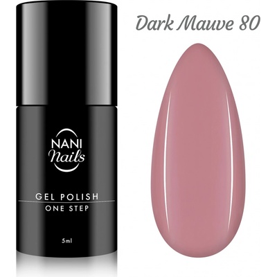 NANI gel lak One Step Dark Mauve 5 ml