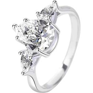 Silenti Jewelry Сребърен пръстен "Ексклузивност" - 7 - 54.5мм (17.2мм диам. )