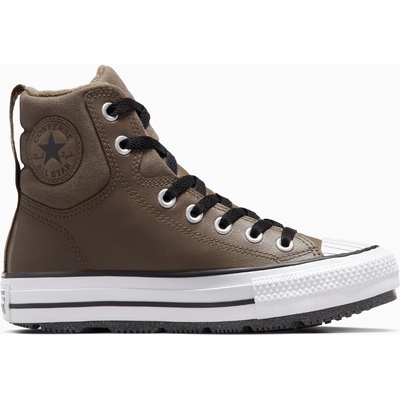 Converse Chuck Taylor All Star Berkshire Boot Fleece Hi A04810/Engine Smoke/Black/White