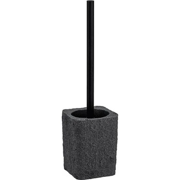 Image 1 of Четка и поставка за тоалетна Wenko, Villata, сива