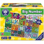 Orchard Toys Детски пъзел Orchard Toys - Големи цифри, 20 части (OR237) - ozone