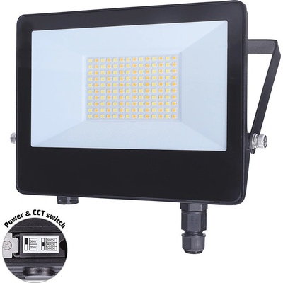 Solight LED prenosný reflektor 100W/230V/4000K/9000Lm/IP65, sklopný stojan