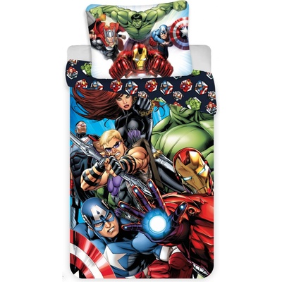 Jerry Fabrics obliečky Avengers 03 obliečky Avengers 03 140x200 70x90
