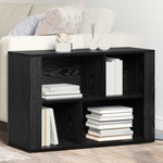vidaXL Служебен шкаф Черния дъб 80 x 30 x 53 см Инженерна дървесина (881101)