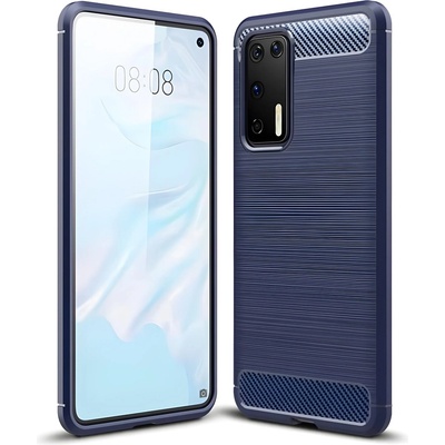 Izmael Carbon Shield TPU калъф за Huawei P40 - Син KP9460 (9460)