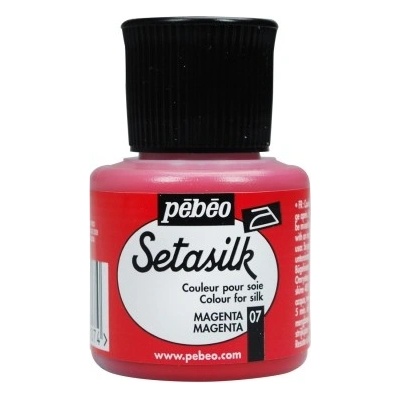 Barva na hedvábí PÉBÉO Setasilk magenta 45 ml – Zboží Mobilmania