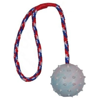 TRIXIE гумена топка на въже 6/30 см