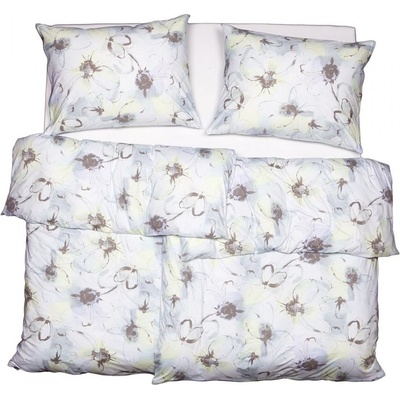 SCANquilt Obliečky Art jersey aqua svetlá 140x200 70x90