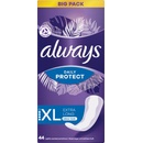 Always Dailies Extra Protect Long Plus intímky 44 ks